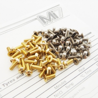 Mi7 Titan/Alum Hex Socket Screw Set