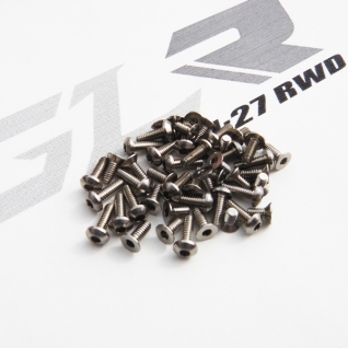 GLR Titanium Hex Socket Screw Set