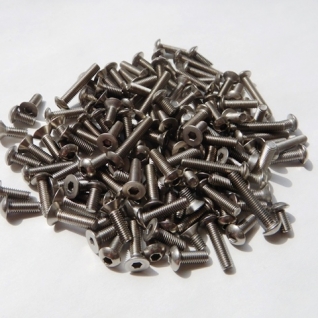 TCXX Titanium Hex Socket Screw Set