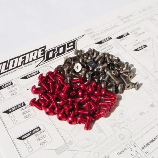 WildFire D09 Titan & Alum Hex Socket Screw Set