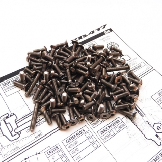 XB4'17 Titanium Hex Socket Screw Set