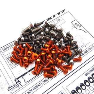 X1'17 Titan & Alloy Hex Socket Screw Set